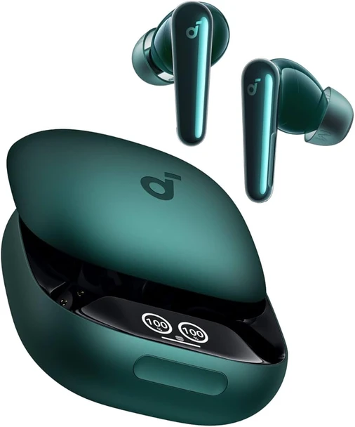 Soundcore Liberty 4 Pro Wireless Noise Canceling Earbuds - Green | A3954H61