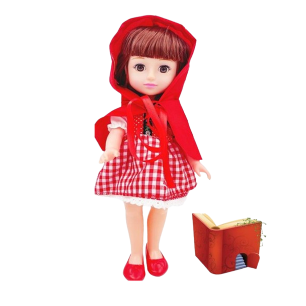 Little Red Riding Hood Fashion Doll with Storybook Theme | GL100644