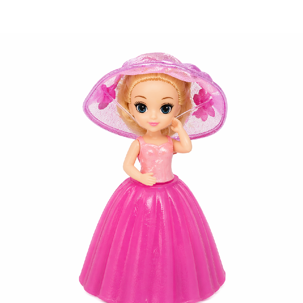 Mini Cupcake Princess Transform Doll – Pink Dress Edition | LM2505-1