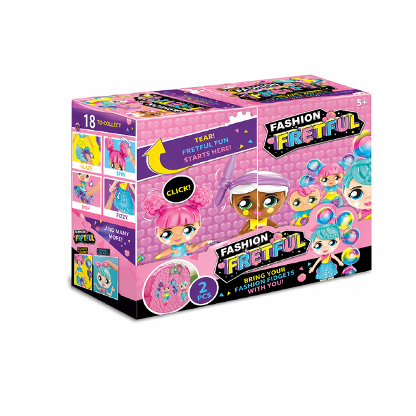 Fashion Fretful Surprise Mini Doll Keychain – Random Character | 8208