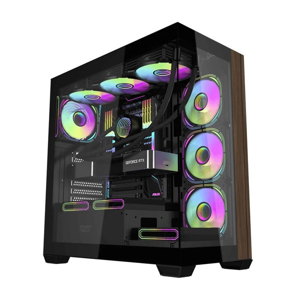 DarkFlash ATX PC Case - Black | DS900W