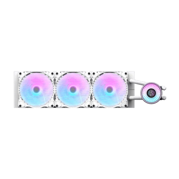 DarkFlash Nebula DN 360 Liquid CPU Cooler - White