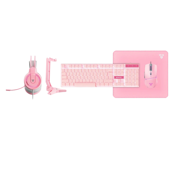 FANTECH P51 5-in-1 Gaming Wired Bundle - Pink | P51