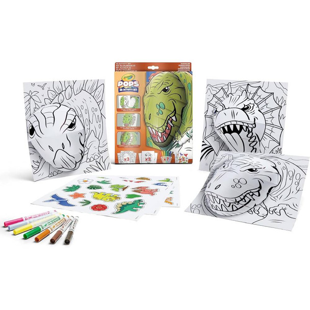 Crayola Pops Color & Activity Dino Set | CY042800