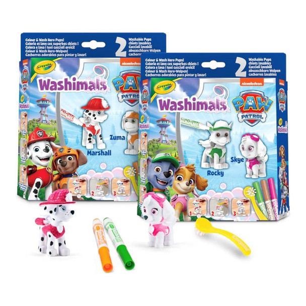Crayola Washimals Paw Patrol 2ct Pets Set | CY740287