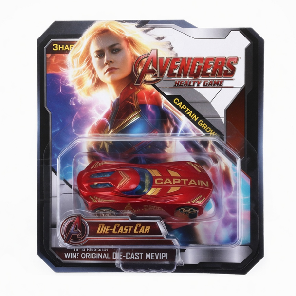 Avengers Die-Cast Car – Iron Man Edition Mini Superhero Vehicle | 060-2