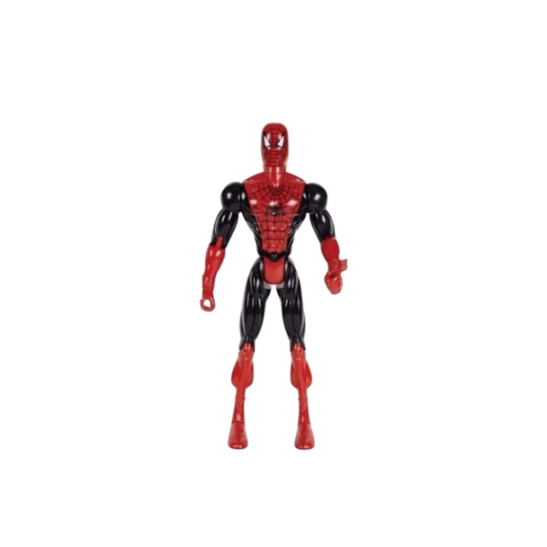 spiderman toy figure, spider man action figure, marvel superhero toy, red black spiderman toy, large action figure, kids superhero toy, 356A, collectible figure, kids play figure, marvel figure