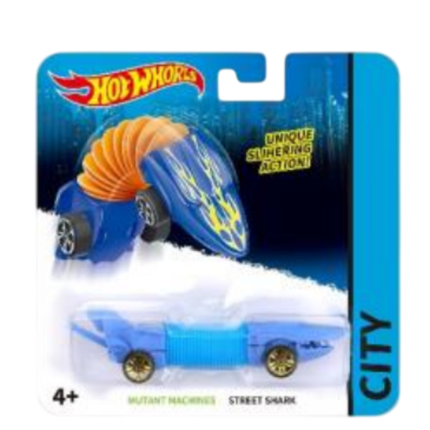 Hot Wheels HW City Mutant Machines Slider Car – Blue Edition Transforming Vehicle | AFH-002