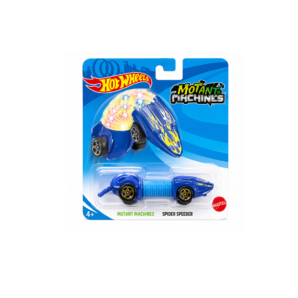 Hot Wheels Mutant Machines Slider Car – Blue Shield Edition Transforming Vehicle | AFH-002