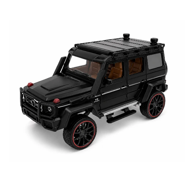 Luxury SUV Toy Car – Black G-Class Style Die-Cast Model with Open Doors | HCL-901