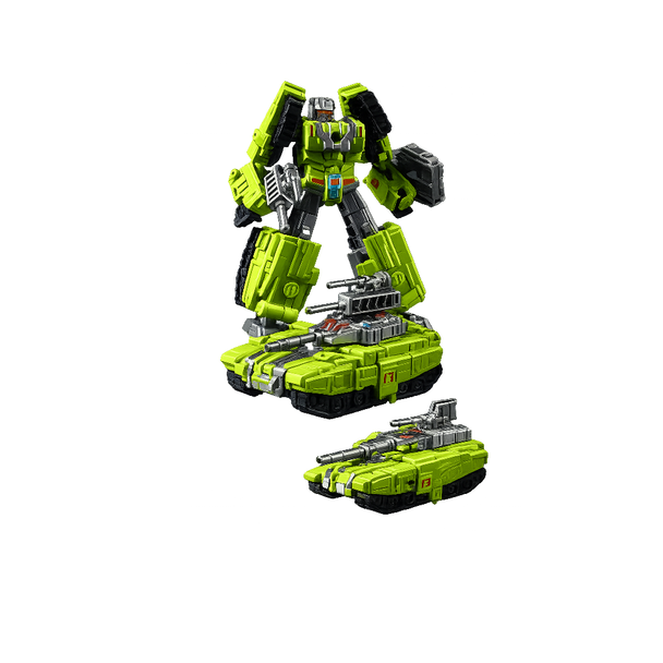 Transforming Robot Tank Toy – Green Military Vehicle to Robot Action Figure | AL66025