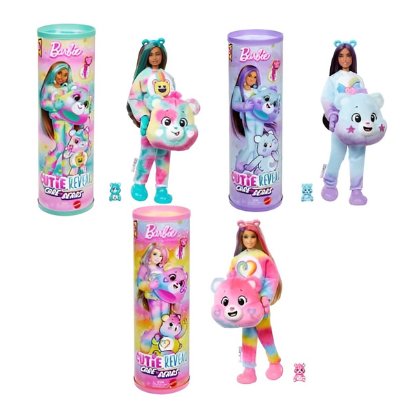 Barbie Cutie Reveal Care Bears Share Bear Doll | MTBBJFV59