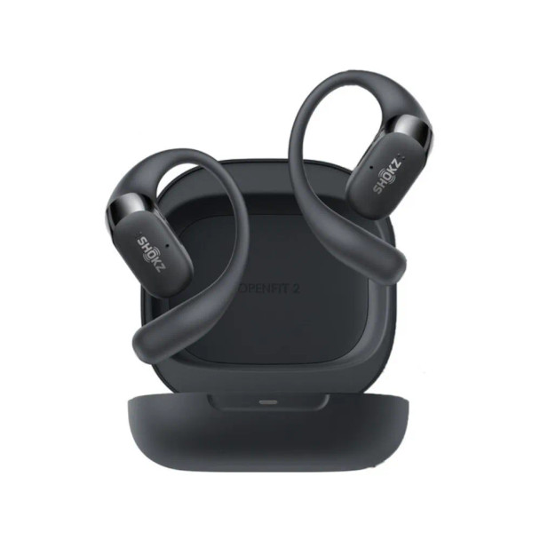 SHOKZ OpenFit 2 Open-Ear Headphones - Black