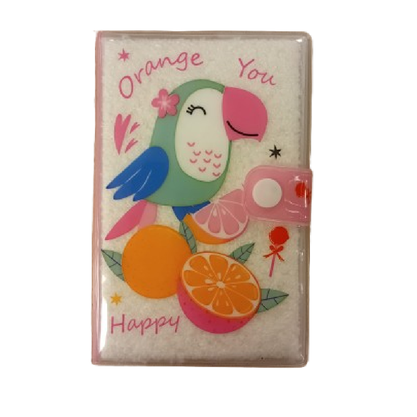 Notebook White - 14.5x9cm - Animals | D340