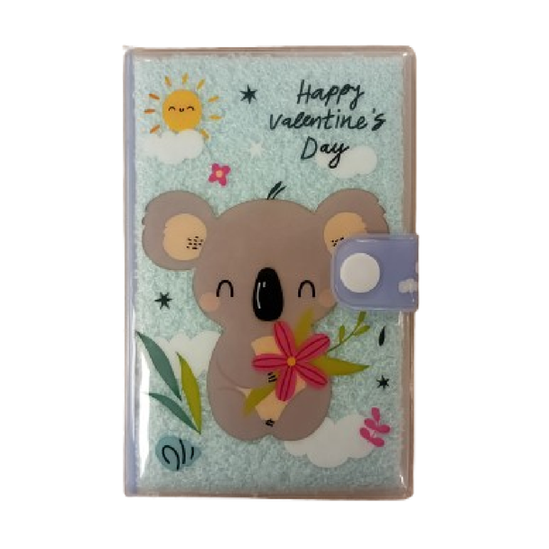 Notebook Light Blue - 14.5x9cm - Animals | D340