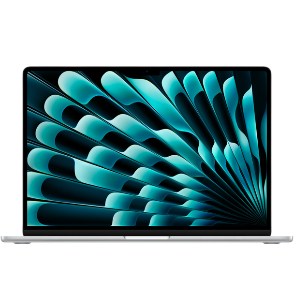 Apple MacBook Air 15.3"-M5 chip-10-core CPU-10-core GPU-16GB Ram-512GB SSD - Silver | MDV94
