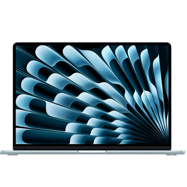 Apple MacBook Air 15.3"-M5 chip-10-core CPU-10-core GPU-16GB Ram-512GB SSD - Sky Blue | MDVQ4