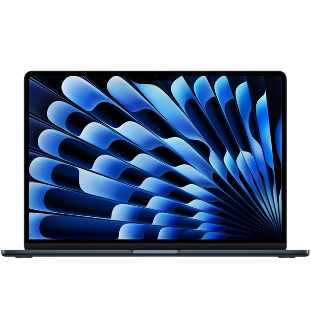 Apple MacBook Air 15.3"-M5 chip-10-core CPU-10-core GPU-24GB Ram-1TB SSD - Midnight | MDVN4