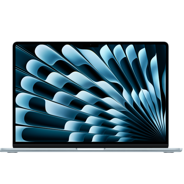 Apple MacBook Air 15.3"-M5 chip-10-core CPU-10-core GPU-24GB Ram-1TB SSD-Sky Blue | MDVU4