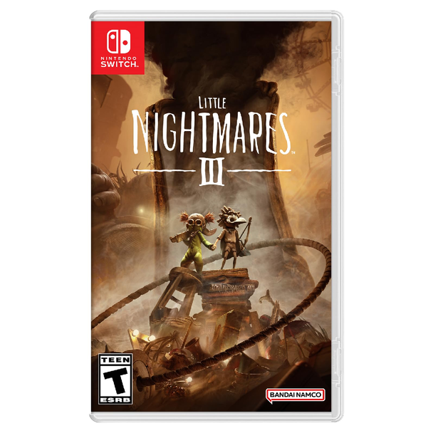 Little Nightmares III Nintendo Switch atmospheric puzzle adventure game cover