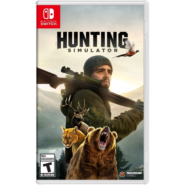 Hunting Simulator Nintendo Switch outdoor simulation game cover