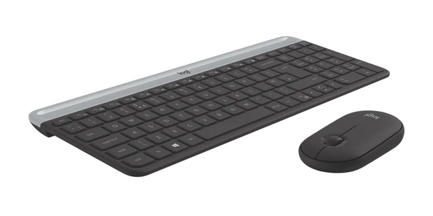 Logitech MK470 Slim Wireless Keyboard & Mouse Combo - English Layout