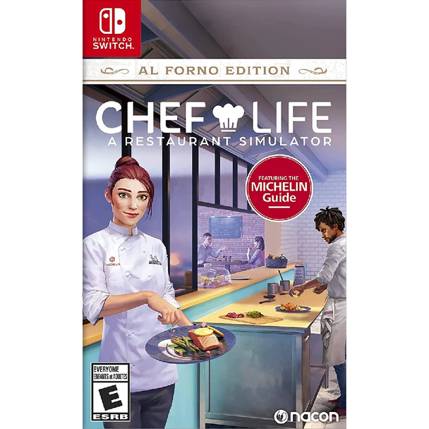 Chef Life A Restaurant Simulator Nintendo Switch cooking management game cover