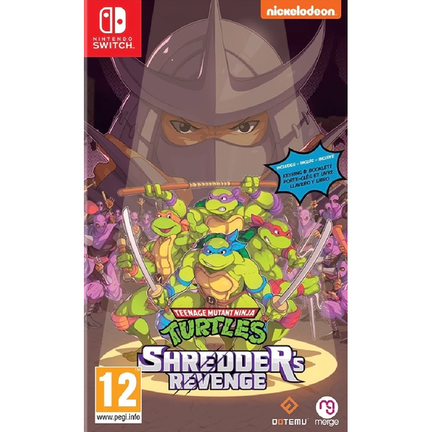 Teenage Mutant Ninja Turtles Shredder's Revenge Nintendo Switch beat em up game cover