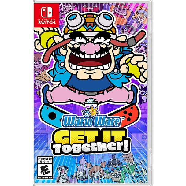 WarioWare Get It Together Nintendo Switch action party game cover