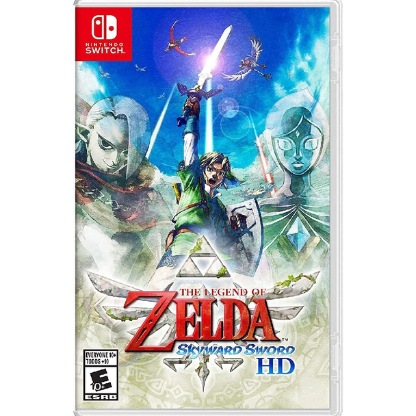 The Legend of Zelda Skyward Sword HD Nintendo Switch action adventure game cover