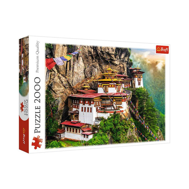 Trefl 2000 Pcs Puzzle - Tiger’s Nest, Bhutan | 27092