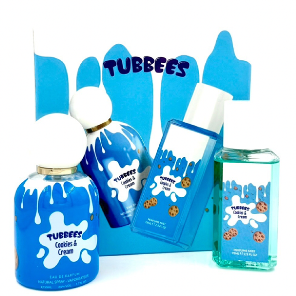 Tubbees Cookies & Cream - Gift Set 50ml Perfume + 75ml Body Mist