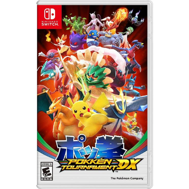 Pokkén Tournament DX Nintendo Switch Pokémon fighting game cover