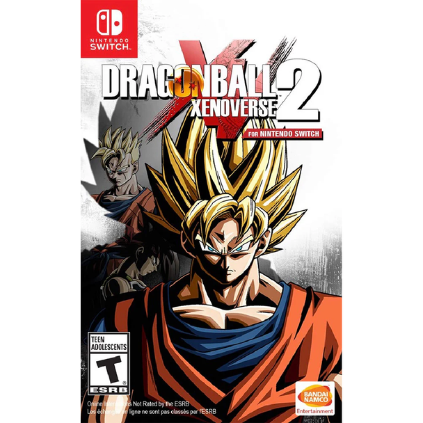 Dragon Ball Xenoverse 2 Nintendo Switch anime action fighting RPG game cover