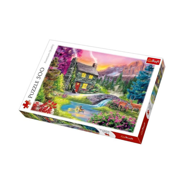Trefl 500 Pcs Puzzle Mountain Idyll | 37325