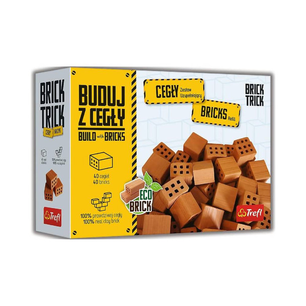 Trefl Brick Trick Refill Half Bricks 40-Piece Set | 61554