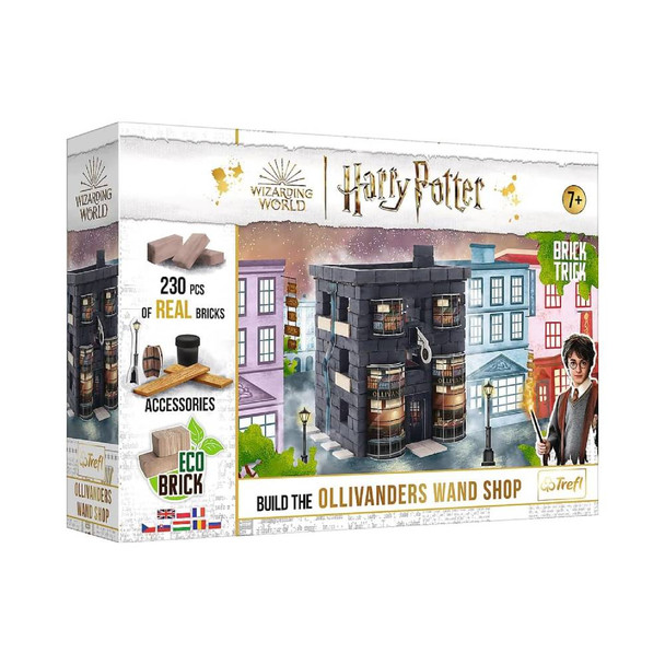 Trefl Brick Trick Harry Potter Ollivanders Wand Shop 230-Piece Building Set | 61600