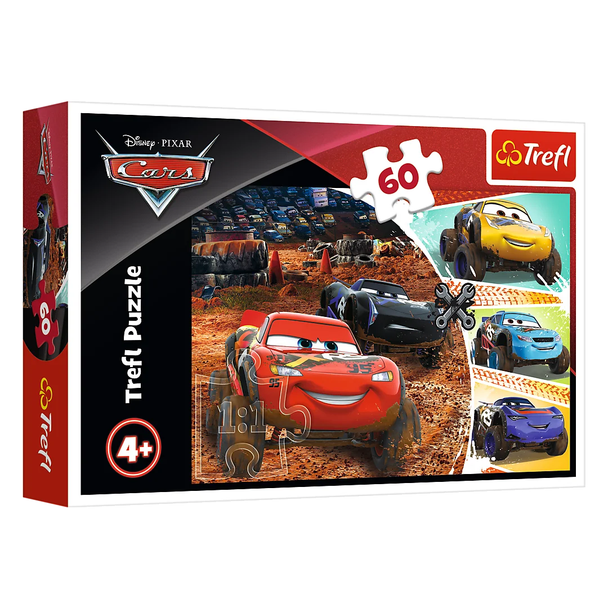 Trefl Lightning McQueen with Friends 17327 60-piece children’s jigsaw puzzle