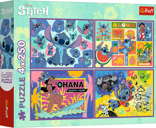 Trefl 4×250 “Amazing Stitch” Puzzle Set (250 pcs) | 13311