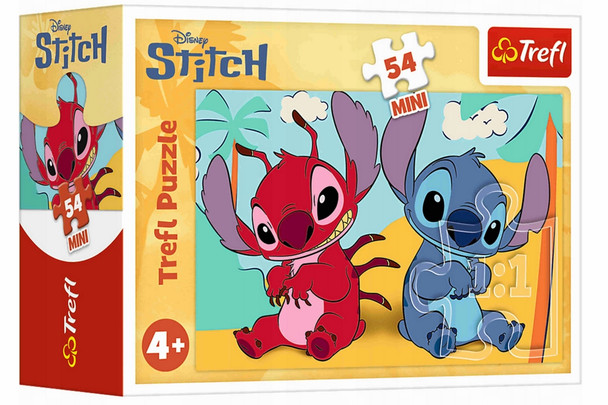 Trefl (54pcs) Mini Puzzle - Stitch and His World (Disney Lilo & Stitch) | 19813