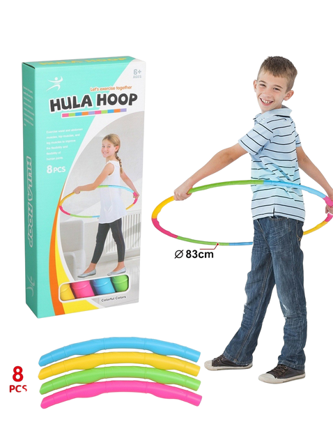 DIY Assemble Hula Hoop for Kids - 8 Pieces, 83cm | 128-1