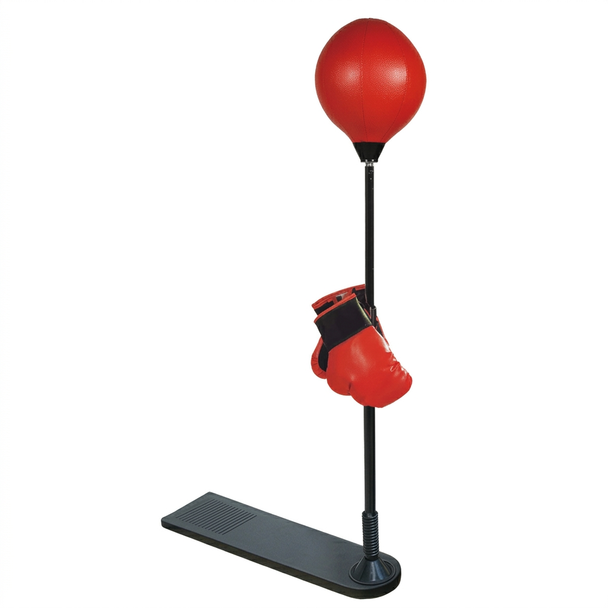 Kids Boxing Punching Ball Play Set with Gloves – Adjustable 70–105cm | 666-777