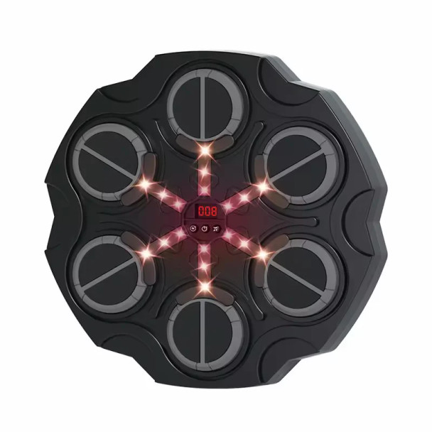 Kids Hexagonal Warrior Music Boxing Target with Gloves & Bluetooth | BK890