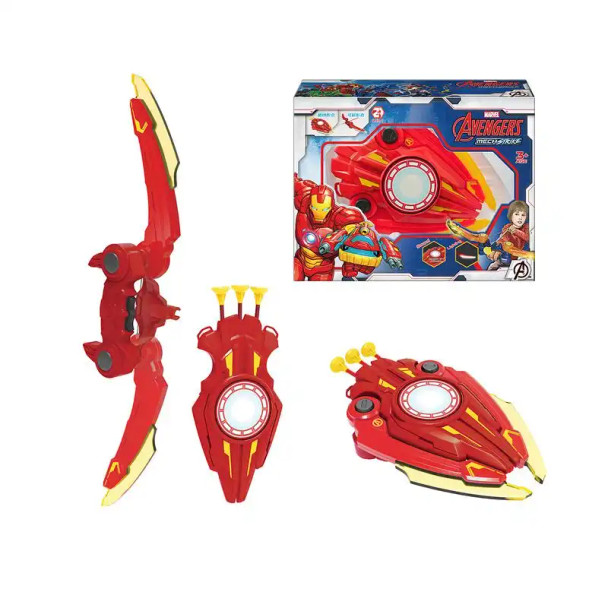Marvel Avengers Mech Strike Bow & Dart Launcher Toy Set | EOMS007-31A