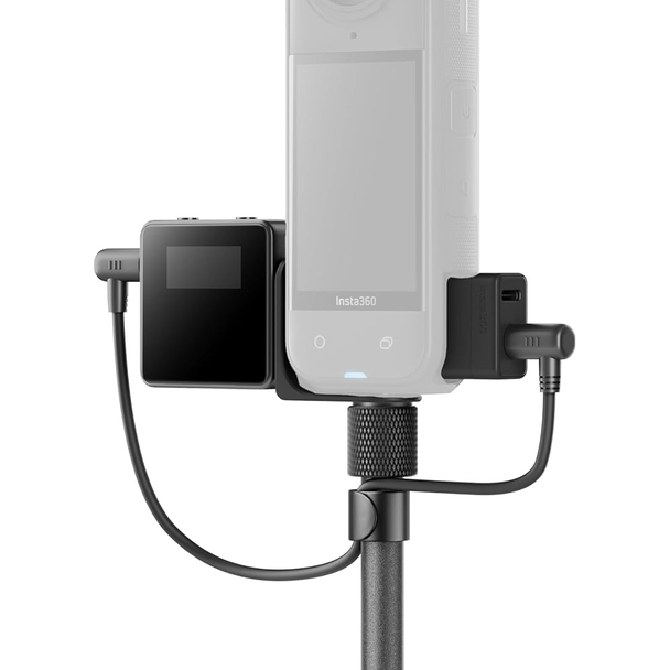 Insta360 X5 Invisible Mic Cold Shoe microphone mount accessory