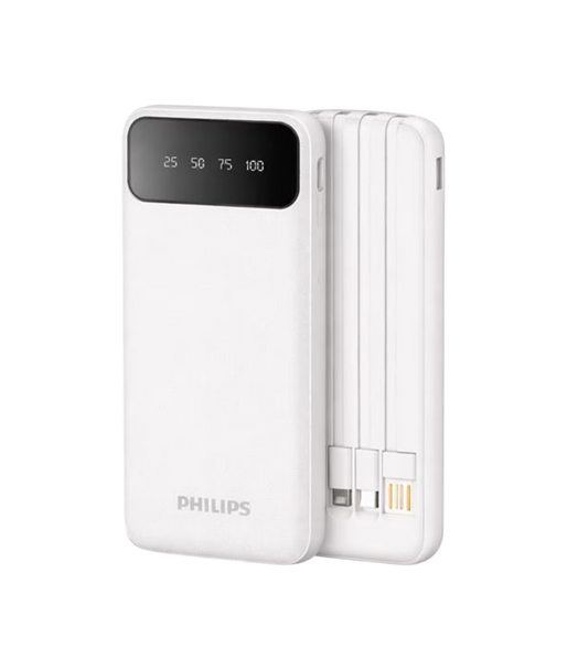 Philips Power Bank 10,000mAh - White | DLP7710NW/70
