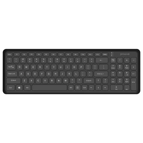 Proove Classic Code Wireless Keyboard English Layout - Black | KBCDEN00003001