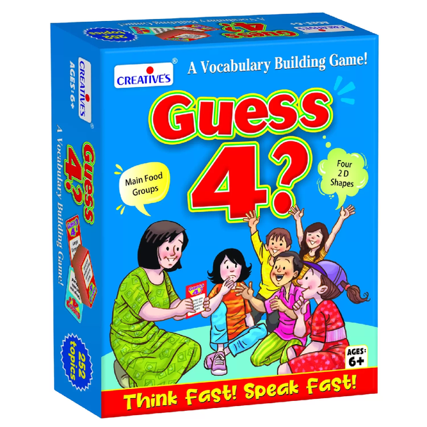Creatives Guess 4 12-piece educational game 0107