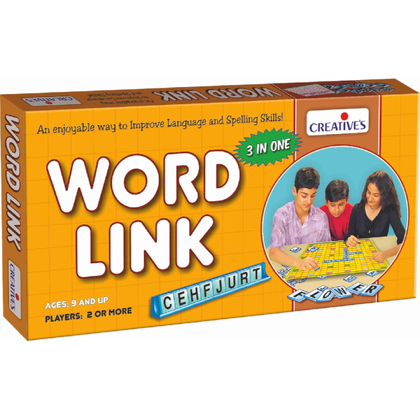 Creatives Word Link 30-piece educational word association game 0823