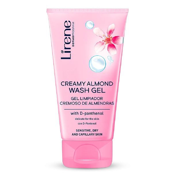 Lirene Creamy Almond Wash Gel With D-Panthenol - 150ml